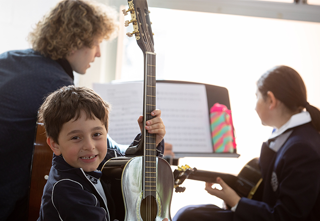 SBA’s belief is that every child should have an opportunity to be part of a band program. 